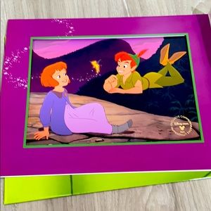 Disney Peter Pan return to neverland lithograph